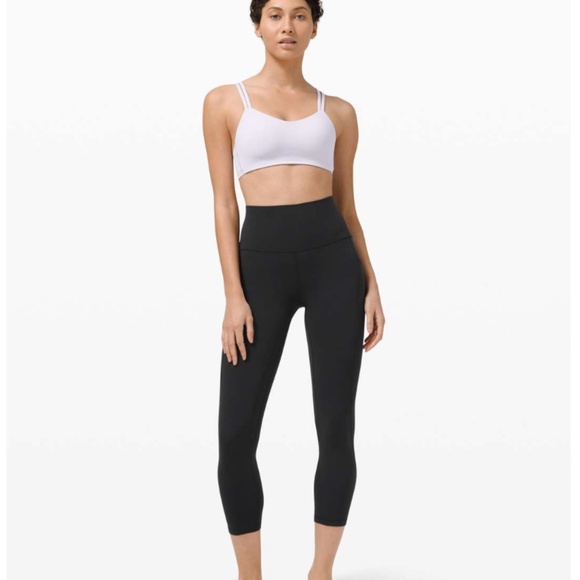 Lululemon Align High Rise Crop with Pockets 23" Black - Picture 1 of 10